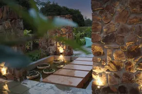 Designer Villa with Stone Pool & Lawn - Bangalore - Image 5