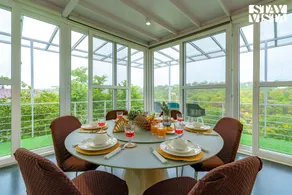 The Glasscape by StayVista - Hillside getaway with Pool and Indoor games - Image 4