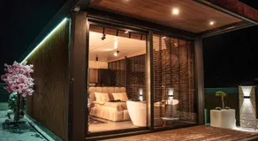 Góralski Harem Osada Glamp & Glass z Jacuzzi i Balią - Image 3