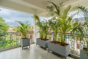 ELIVAAS Signature Purple Coral Luxe 5-BHK Villa With Two Pvt Pools & Lift - Image 5