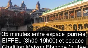 Chatillon Plus Citea Express Chambre chez l habitant Chatillon métro pour nuitée avec accès direct Paris centre et Espace limité en journée Paris sans nuitée accès limité 9h00-18h00 dépôt bagage - Image 4