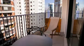 Studio 31 m2 com Terraço Parque Ibirapuera Itaim Bibi - Image 5