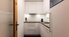 Cosy Apartment facing Piz Rosatsch with eFireplace, Pool & Sauna - Image 4