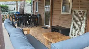 Mobil home prestations DELUXE 3ch climatisé avec Parc Aquatique - Image 4