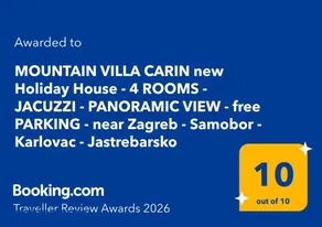 Mountain Villa Carin - Jacuzzi - Panoramic View - 4 Bedrooms - Free Private Parking - Near Zagreb - Image 4