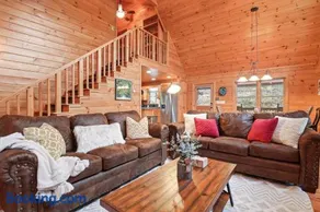 Relaxing Cabin near Bear Claw Vineyard, Hot Tub, Game Room, Pet Friendly, sleeps10 - Image 2
