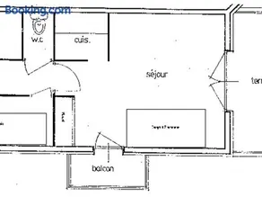 Appartement au pied des pistes pour 4 personnes avec balcon - FR-1-455-31 - Image 3