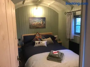 Coldharbour Luxury Shepherds Hut with Hot Tub - Image 4