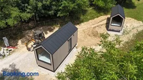 Tiny House Kolpa- A Modern Forest Escape Above River Kolpa - Image 1