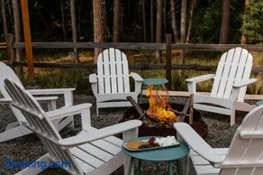 3BR Forest Cabin, Hot Tub, Game Room, Big Backyard - Image 5