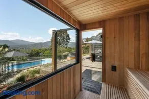 The Alpine House Pool Sauna and Basketball Court - Image 4