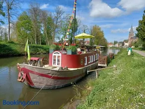 Sur la Somme à bord de la péniche Arche de Noé - Image 1