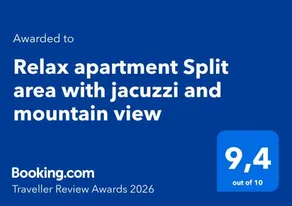 Relax apartment Split area with jacuzzi and mountain view - Image 1