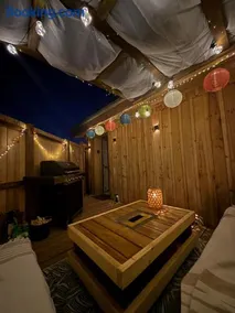 Studio chaleureux, massage, terrasse privé, barbecue et balneo - Image 3
