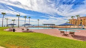 Ground Floor 2BR Beachfront - Steps to Pool - Princesa E104 - BeachBumCondos - Image 1