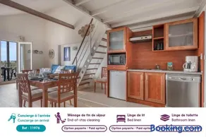 Duplex avec balcon, piscine et accès plage pour 4 - Image 2