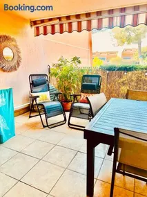 Appartement Hélène 200m plage, piscine et terrain de tennis - Image 2