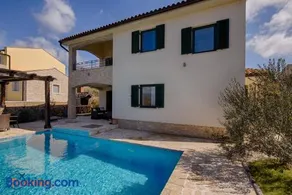 New villa with swimming pool, olive grove and sea view by Traveler tourist agency Krk ID 2201 - Image 2