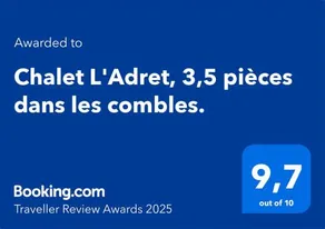Chalet L'Adret, 3,5 pièces dans les combles. - Image 1