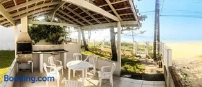 Casa frente Mar Pé na AREIA - Ar, WIFi, Churrasqueira - 10x sem juros - Image 1