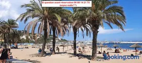 Studio lavandou climatisation avec parking privé proche mer - Image 1