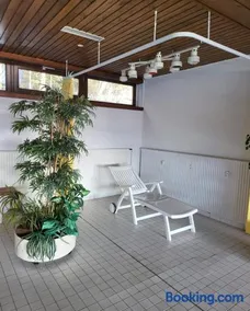 1000m mountain, Terrassenpark-Schonach, indoor-pool, sauna, tennis court, forest, ski, wood-floor, leather sofa, modern white beds - Image 2