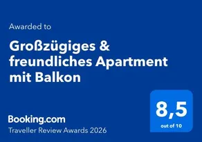 Großzügiges Business Apartment I 2 Schlafzimmer I Balkon I Parkplatz I Autobahnnähe - Image 2