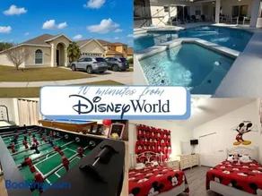 Bright & Spacious Disney Home - Private Pool, Heated Spa & Game Room - Sleeps 14 - Image 3