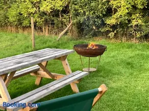 Home Farm Radnage 2 Glamping Bell Tent, with Log Burner and Fire Pit - Image 3
