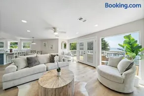 Unique lakefront home with private pier, stunning views, and a pool - Image 2