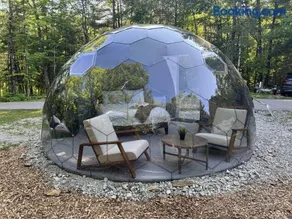 Rare Mirrored Glamping Dome - Image 2