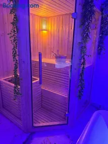 Loveroom de luxe avec jacuzzi sauna vapeur écran 300 cm - Image 2