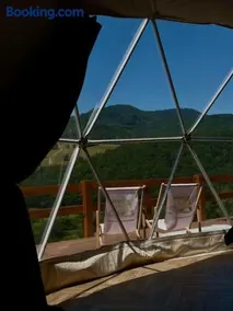 Glamping Pod Hradom súkromné jacuzzi a sauna - Image 2
