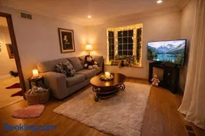 Peaceful Forest Retreat with Fire Pit and BBQ near Mansfield Ski Club - Image 2
