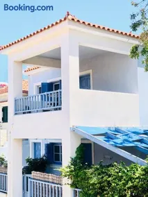 Blue Seaside House with Terrace - Image 2