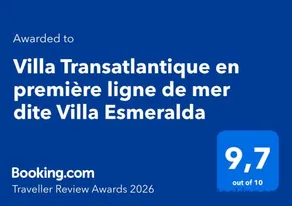 Villa Transatlantique en première ligne de mer dite Villa Esmeralda - Image 3