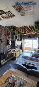 Studio avec internet haut débit, terrasse et barbecue | Vue mer | Parfait pour le travail à distance - Image 2