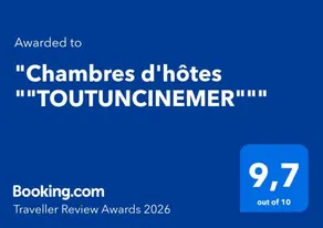 Chambres d'hôtes "TOUTUNCINEMER" - Image 4