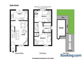 Dean House 2 BR-Free parking-Work stays-Fully Equipped-SLEEPS 5 - Image 5