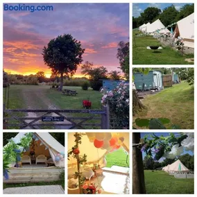 Hopgarden Glamping and camping - Luxury furnished Bell tents & Shepherd huts plus camp field to pitch your own tents - Image 2