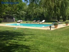 Chaumière entre rivière & champs, piscine privée - Image 3