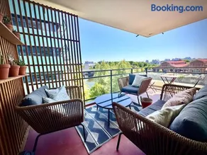 Le Reflet, 2 bedrooms, balcony view of Vilaine - Image 5