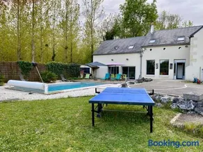 Les Prairies du Val d'Amboise Grand Gite 15 pers avec piscine - PMR - Image 3