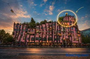 Castelletto - Das Schloss auf dem Dach der Grünen Zitadelle von Hundertwasser - Image 1