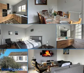 La Fromagerie Maison lumineuse et spacieuse beau séjour 5 chambres 2 wc 1 salle d'eau grand jardin clos 5mn à pied commerces 10 mn plage Omaha Beach proche plages du débarquement - Image 2