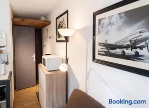 Studio douillet à Puy-Saint-Vincent, 16 m², vue sur la montagne. - Image 3