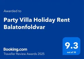 Party Villa Holiday Rent Balatonfoldvar - Image 2