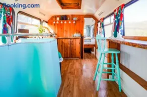 Double decker bus at Valentia Island Escape - Image 2
