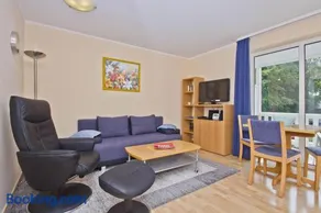 Balkon, gratis Nutzung vom AHOI Erlebnisbad und Sauna in Sellin - Appartemenmt Nordwind - Image 2