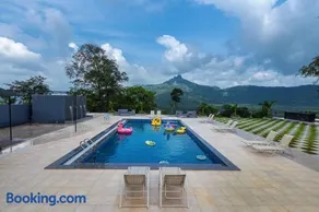 SaffronStays Sundowner - 8BR Morbe-view villa, grand pool, outdoor bar, gazebo, TT & pool table, rain dance, award-winning - Image 2